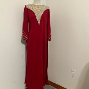 Elegant Red Evening Dress size XL